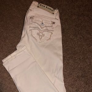 Rock Revival Crop Jeans